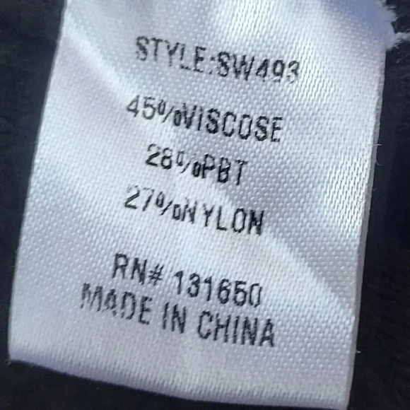 36Point5 Sweater Y2K Size Medium Black/Grey - Picture 7 of 16